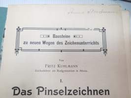 Bausteine zu neuen Wegen des Zeichenunterrichts I Das Pinzelzeichnen
