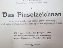 Bausteine zu neuen Wegen des Zeichenunterrichts I Das Pinzelzeichnen