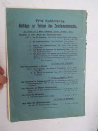 Bausteine zu neuen Wegen des Zeichenunterrichts I Das Pinzelzeichnen
