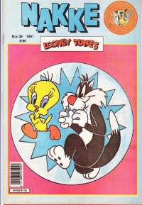 Nakke 1991 N:o 36. Looney Tunes