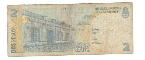 Argentiina 2 Pesos 2002 - seteli