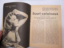 Filmitähti 1957 nr 10 elokuvalehti -movie / movie star magazine