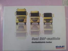 DAF Uusi DAF-mallisto myyntiesite