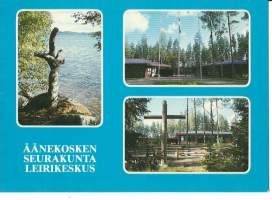 Äänekoski  - paikkakuntapostikortti, postikortti kulkematon