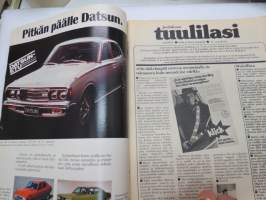 Tuulilasi 1974 nr 12, sisältää mm. seur. artikkelit / kuvat / mainokset; Kansikuva &quot;Rengastesti&quot;, Haastattelussa Knuut Aas - liikkuvan Poliisin pällikkö, North