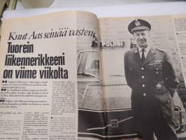 Tuulilasi 1974 nr 12, sisältää mm. seur. artikkelit / kuvat / mainokset; Kansikuva &quot;Rengastesti&quot;, Haastattelussa Knuut Aas - liikkuvan Poliisin pällikkö, North