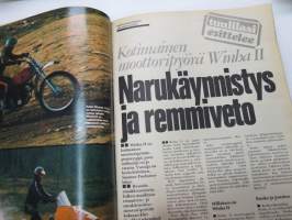 Tuulilasi 1974 nr 12, sisältää mm. seur. artikkelit / kuvat / mainokset; Kansikuva &quot;Rengastesti&quot;, Haastattelussa Knuut Aas - liikkuvan Poliisin pällikkö, North