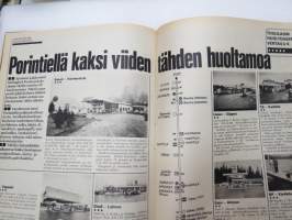 Tuulilasi 1974 nr 12, sisältää mm. seur. artikkelit / kuvat / mainokset; Kansikuva &quot;Rengastesti&quot;, Haastattelussa Knuut Aas - liikkuvan Poliisin pällikkö, North