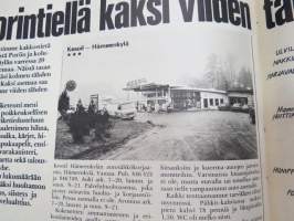 Tuulilasi 1974 nr 12, sisältää mm. seur. artikkelit / kuvat / mainokset; Kansikuva &quot;Rengastesti&quot;, Haastattelussa Knuut Aas - liikkuvan Poliisin pällikkö, North