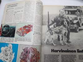 Tuulilasi 1974 nr 9, sisältää mm. seur. artikkelit / kuvat / mainokset; Kansikuva &quot;Lampputesti&quot;, Austin Allegro, Ford Escort RS 2000, Volvo-malliston