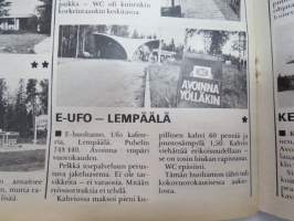 Tuulilasi 1974 nr 9, sisältää mm. seur. artikkelit / kuvat / mainokset; Kansikuva &quot;Lampputesti&quot;, Austin Allegro, Ford Escort RS 2000, Volvo-malliston