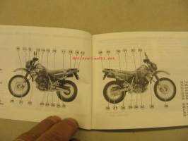 Kawasaki KLR650 owner´s manual käyttöohjekirja