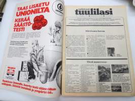 Tuulilasi 1974 nr 8, sisältää mm. seur. artikkelit / kuvat / mainokset; Kansikuva Saab 99, Trial, Ajopiirtuuri - kuljettajan omatunto, Mazda 1300 Marella testi,