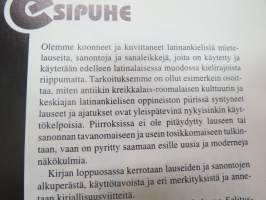Mämmiä saatana - latinalainen kuvakirja -latin phrases with pictures