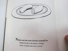 Mämmiä saatana - latinalainen kuvakirja -latin phrases with pictures