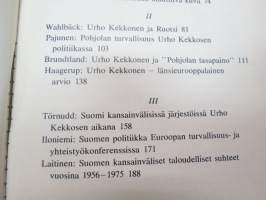 Urho Kekkonen - Rauhanpoliitikko (75 v merkkipäiväkirja)