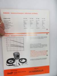 Hakas hitsaustasasuuntaaja -esite / brochure