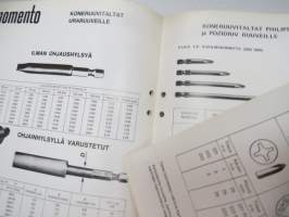 Momento Impact paineilmatyökalut -esite / brochure