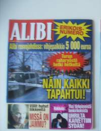 Alibi 2007 nr 3 / Turun raharyöstö, missä on Jammu, Kokkola uhrilta kaivettiin sydän