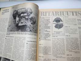 Tuulilasi 1974 nr 11, sisältää mm. seur. artikkelit / kuvat / mainokset; Kansikuva &quot;Sammutintesti&quot;, Karu korvenkulkija UAZ 469 B esittely, Vuokra-autolla