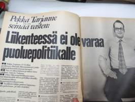Tuulilasi 1974 nr 11, sisältää mm. seur. artikkelit / kuvat / mainokset; Kansikuva &quot;Sammutintesti&quot;, Karu korvenkulkija UAZ 469 B esittely, Vuokra-autolla