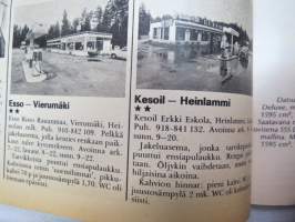 Tuulilasi 1974 nr 11, sisältää mm. seur. artikkelit / kuvat / mainokset; Kansikuva &quot;Sammutintesti&quot;, Karu korvenkulkija UAZ 469 B esittely, Vuokra-autolla