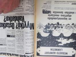 Tuulilasi 1974 nr 11, sisältää mm. seur. artikkelit / kuvat / mainokset; Kansikuva &quot;Sammutintesti&quot;, Karu korvenkulkija UAZ 469 B esittely, Vuokra-autolla