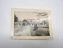 Tie -saksalainen sotilasvalokuva