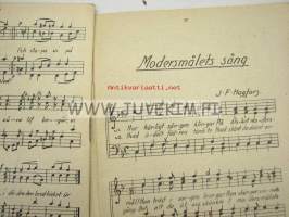 Sånger för Akademiska Sångföreningen 1916