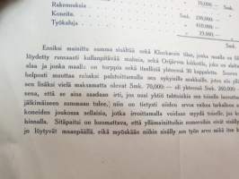 Suomalais-Amerikkalaisen kaivosyhtiön osakkaita... neuvottelemaan... perustamaan uutta suomalaista osakeyhtiötä joka ostais vaikeuksiin joutuneen yhtiön