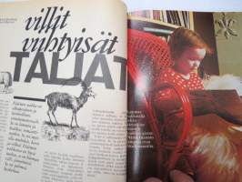 Avotakka 1972 nr 2, kansikuva Riitta &amp; Lasse Mårtenson, arkkitehti Jarkko Kosken oma koti Kuusiston salmen rannalla, Suomen parhaat valmissaunat