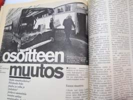 Avotakka 1972 nr 2, kansikuva Riitta &amp; Lasse Mårtenson, arkkitehti Jarkko Kosken oma koti Kuusiston salmen rannalla, Suomen parhaat valmissaunat