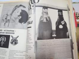 Avotakka 1972 nr 2, kansikuva Riitta &amp; Lasse Mårtenson, arkkitehti Jarkko Kosken oma koti Kuusiston salmen rannalla, Suomen parhaat valmissaunat