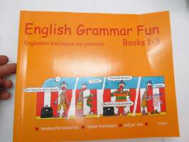 English Grammar Fun - Books 1-3 - Englannin kielioppia sarjakuvina