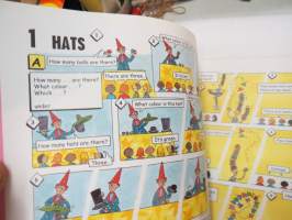 English Grammar Fun - Books 1-3 - Englannin kielioppia sarjakuvina