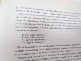 Erotiikan kulttuurihistoria -cultural history of erotics