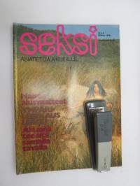 Seksi - asiatietoa aikuisille 1976 nr 8 -aikuisviihdelehti / adult graphics magazine