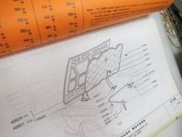 Fiat 132 GL, GLS Catalogo parti di ricambio carrozzeria / Catalogue de pièces détachées carrosserie / Ersatzteilkatalog Karosserie / Bodywork spare parts catalog