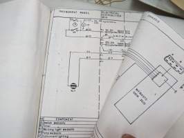 VanHool / Volvo B10R UMEÅ - 9806-07-08-09-10-11 Electrical Wiring Diagrams -sähkökaaviot