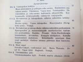 Kansantalouspolitiikka  I -  J. Conrad, Laura ja Leo Harmajan suomentama ja maamme oloja esittävillä lisäyksillä täydentämä -national economics