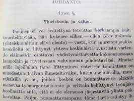 Kansantalouspolitiikka  I -  J. Conrad, Laura ja Leo Harmajan suomentama ja maamme oloja esittävillä lisäyksillä täydentämä -national economics