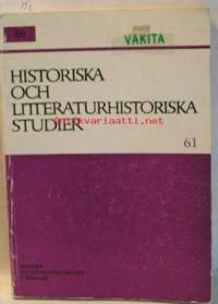 Historiska och litteraturhistoriska studier  61