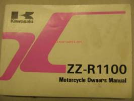 Kawasaki ZZ-R1100 owner´s manual käyttöohjekirja