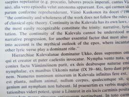 Kalevala latina -finnish national epic in latin