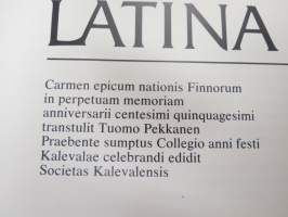 Kalevala latina -finnish national epic in latin