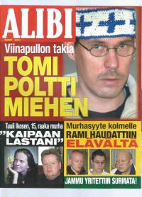 Alibi 2008 nr 3 -mm. Jalkajousimurhaaja halveksi naisia, 16-vuotias tytär tilasi äitinsä murhan, Ypäjän koiratappelut, Naisenkipeys maksoi 7500 euroa,