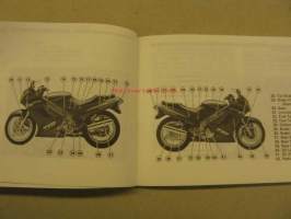 Kawasaki ZZ-R250 owner´s manual käyttöohjekirja