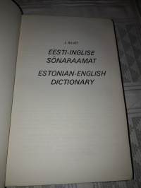 Eesti-inglise sonaraamat. Estonian- english dictionary.