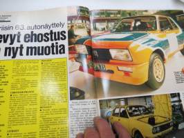 Tuulilasi 1976 nr 11, sis. mm. seur. artikkelit / kuvat / mainokset; Kansikuva &quot;Tuulilasin testissä tutkanpaljastin&quot;, Volvo 242 L 1.9, Rekkamiehet Kari Kinnunen &amp;