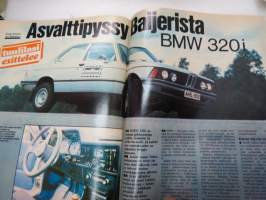 Tuulilasi 1976 nr 11, sis. mm. seur. artikkelit / kuvat / mainokset; Kansikuva &quot;Tuulilasin testissä tutkanpaljastin&quot;, Volvo 242 L 1.9, Rekkamiehet Kari Kinnunen &amp;